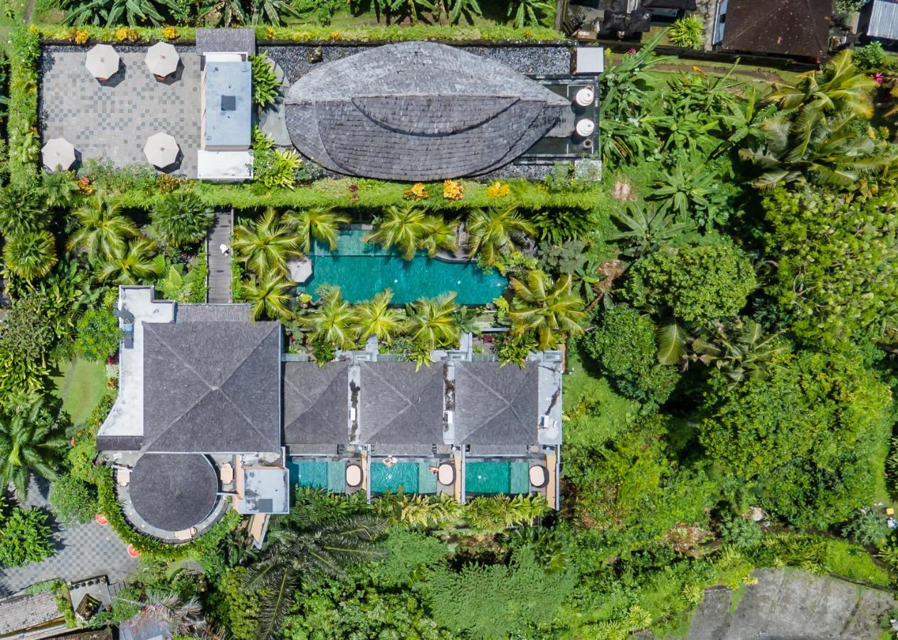 Weda Cita Resort And Spa By Mahaputra Ubud Eksteriør billede Aerial view of the villa